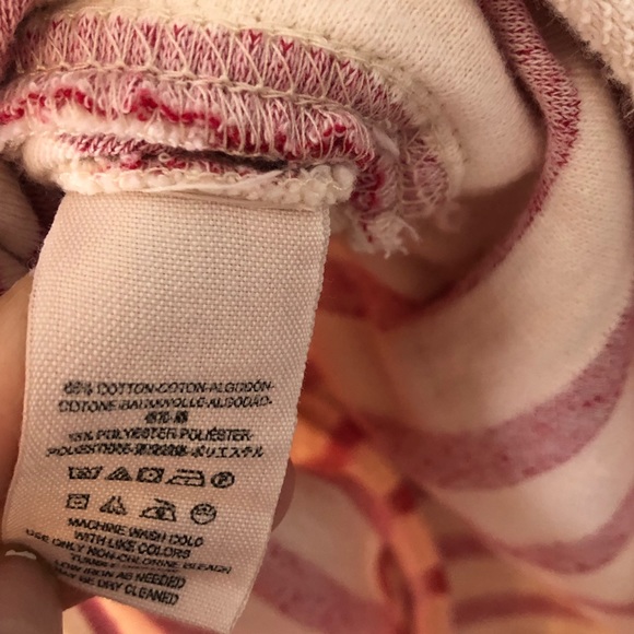 Free People Anthro Striped Textured Peblum Jacket - Picture 9 of 10